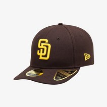 뉴에라 MLB 어센틱 샌디에이고 파드리스 게임 로우 프로파일 사이즈캡 70538425