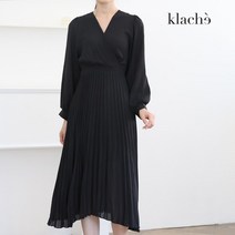 KLACHE 77까지브이랩플리츠원피스_CB2FOP059A