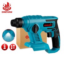 고성능 독일 파괴함마 쁘레카 65뿌레카 ONEVAN1000W 8600ipm 18V 충전식 무선 로터리 해머 드릴 3600rpm 전기 임팩트 마끼다 18v 배터리용