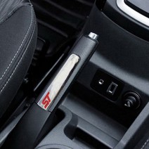 My Good Car스타일링 크롬 핸드 브레이크 트림 핸드 브레이크 커버 스티커 포드 EcoSport Fiesta MK7 2009 인테리어 부품, [02] style two red, 02 style two red