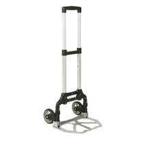 지오비즈 알루미늄 핸드 버튼식 신형 접이식카트 폴딩 손수레 구르마 구루마 대차 짐수레 끌차 운반카트 캠핑카트, 1개