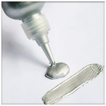 아크릴페인트 60ml 금속 아크릴 페인트 방수 단색 빠른 DIY 수제 석고 세라믹 캔버스 손으로 그린 낙서 골드 실버, [02] silver