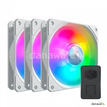 쿨러마스터 SICKLEFLOW 120 ARGB WHITE EDITION 3in1