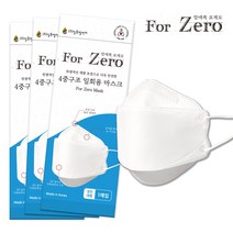 맘애쏙 포제로 60매입 숨쉬기 편한 4중구조 일회용 나노 마스크