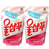애경 울샴푸 절약형 1300ml 일반/드럼세탁기용, 3개