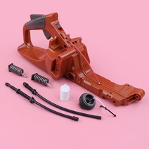 엔진톱 Husqvarna 용 후방 핸들 연료 탱크 어셈블리 445 450 전기 톱 필터 캡 리턴 라인 호스 AV 버퍼 스프