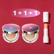 1+1+1 [쿠션15g+쿠션15g+멀티밤10g] 트윙클라 멀티밤 + 스타일71 미스트 주얼리 쿠션 21호 23호 [건성 피부 추천 쿠션], 1개, 코튼캔디오로라21호+베리오로라21호(건성)+멀티밤