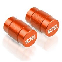 바이크 오토바이 액세서리 90도 커버 휠 타이어 밸브 스템 밀폐 모자 혼다 NC700X NC 700X, [04] orange