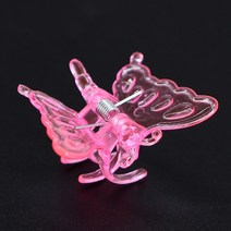 3 종류의 난초 클립 플라스틱 정원 식물 잠자리 나비 클램프 지원 꽃 덩굴 장식 장식 클립 혼합, 30개, c