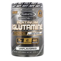 Muscletech 머슬테크 플래티늄 100% 글루타민 5g 10.58oz(300g), 1팩