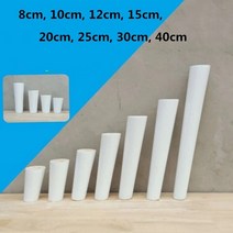 가구수리부품 테이블다리 4pcs 화이트 베벨 스트레이트 가구 다리 단단한 나무 소파 피트 나무 캐비닛 커피 차 테이블 의자 침대 다리 제기 다리 쿠션, 스트레이트 40cm