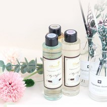 디퓨저 생화 꽃 작약 라일락 150ml 리필 제주도 동백 향 78가지 호텔 라스 부향률 예쁜 집들이 선물, 딸기