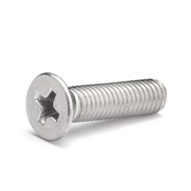 M4 접시머리 십자 볼트 카운터 성크 헤드 스테인리스 스틸 서스 304 스크류 나사, 10mm (30pcs)