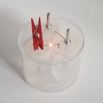 에듀아띠 화학전지만들기 소금전지 1인용 화학실험세트