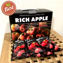 리치애플 사과즙 RICH APPLE 120ml X 30포 50포, 100포