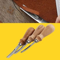 수동 가죽 피할기 가죽공예 도구 DIY 공구 미니 손 조각도, 1개