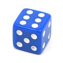 파티해다면체 주사위(정6면체), 레드