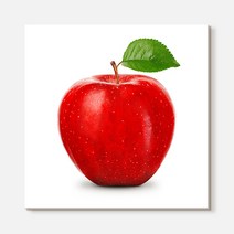 더 아트 컴퍼니 재물운과 건강을 부르는 심플 모던 사과그림 14종 깔끔한 풍수그림 금전운 행운 집들이선물 분위기 전환 인테리어그림, 1. 레드 애플