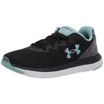 언더아머 Under Armour 여성용 차지드 임펄스 2 Pntspl 러닝화 블랙 (002)/화이트 12 156098