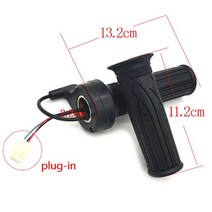 전기 자전거1쌍 전기 자전거 스로틀 12V 24V 36V 48V 60V 72V 가속기 자전거/전자 스쿠터 트위스트, 01 1 Pair throttle, 한개옵션1