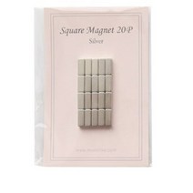 사각 네오디뮴 자석, 실버, 40개입
