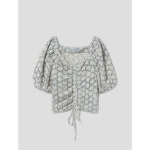 [에잇세컨즈] 아이보리 레이스 앞셔링 블라우스 (112765BY10) (112765BY10