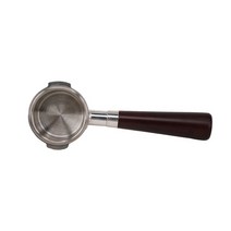 58MM Portafilter 목재 커피 기계 밑면 필터 홀더 Expobar 용 Portafilter 나무 손잡이 액세서리 E61 유니, 03 Portafilter 3 color_01 58MM