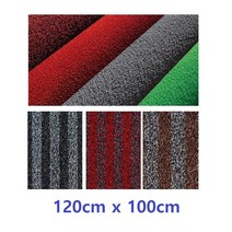 엘리베이터 복도 먼지제거 고급 인조잔디 발매트 신발털이 현관용 상가, 1개, 와인 120x100cm