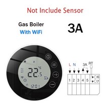 컨트롤러 와이파이 스마트 서모 스탯 온도 전기 바닥 난방 물 가스 보일러 원격 제어 홈, 와이파이-x7gc-b