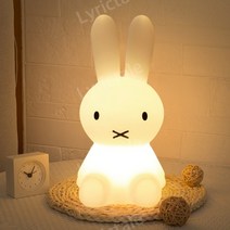 미피 무드등 토끼 캐릭터 수면등 수유등 취침등 조명 조명등, 높이 80cm