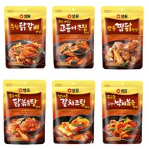 샘표 별미 남대문 갈치조림 부산자갈치 고등어조림 캠핑 칼치조림 양념 간편식 밀키트, 춘천닭갈비