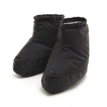 방한용 패딩 부티 텐트 슈즈 패딩솜 충전재, M, 블랙