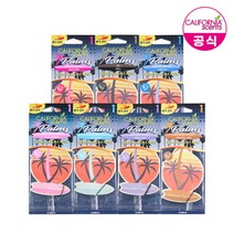 [캘리포니아센트] 팜스 페이퍼 방향제 7종 x 3개, 향기선택:페이퍼 코코넛향x3개