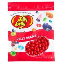 1 Pound (Pack of 1) Apple Jelly Belly Red Apple Jelly Beans - 1 Pound (16 Ounces) Resealable Bag -