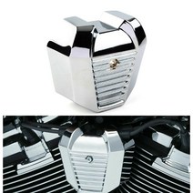 할리 소프테일튜닝 파츠 블랙 크롬 혼 커버 2018-2020