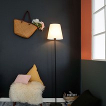 플레인 장 스탠드 3color, 블랙_웜그레이