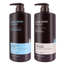 더페이스샵 에센셜 데미지케어 LPP 샴푸 + 트리트먼트