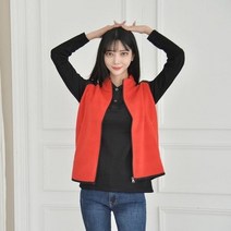 심플 폴라폴리스 조끼 (3color) 유니폼 반티 컬러 단체복 단체 체육대회