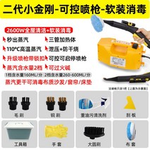 스팀해빙기 스팀 청소기 가정용 청소 주방 에어컨 레인지 후드 소파 가전 소독, 2600W 가정용 모델  집전체 청소 - 소파 매트리스