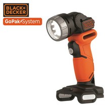 GoPak 10.8V LED 라이트 (본체 전용) BDCCF12UB LED 손전등 핸디 라이트 핸드 라이트 작업용 라이트 블랙 앤 데커 []
