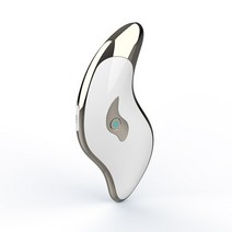 페이스 괄사 갈바닉마사지기 미세전류 고주파 마사지기 뷰티디바이스 피부 탄력 진동클렌저 USB식 충전, 화이트