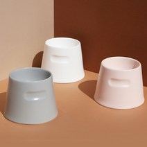 럽펍캣 강아지 고양이 코코 세라믹 식기 3컬러, 그레이P-01A39