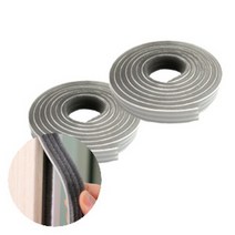 [SAVING] 문틈막이 넒음 모헤어 문풍지 (20mmX2M) 창문틀 현관문 방문 먼지차단 충격방지 난방온도유지 효과, 2개