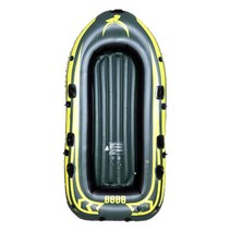 무동력 고무보트 카약 어선 밸리보트 패들 2인 3인, 두꺼운 Hailong 3 인용 보트 표준패키지