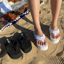 유니모노 키높이 슬리퍼 썸머 비치 통굽쪼리 7cm