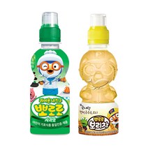 팔도 뽀로로 혼합, 1박스, 사과(12개)+보리차(12개)