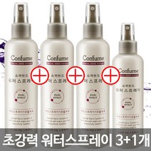과일나라 슈퍼하드 헤어워터스프레이 252ml 3+1개, 01 슈퍼하드 워터스프레이 252ml