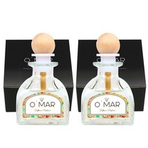오마르 차량용방향제 디퓨저 50ml 1+1(2개) 자동차디퓨저/자동차방향제, 시트로넬라(모기퇴치향)