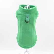 기모 후드집업 후리스 후드티 플리스 작은 개를위한 빈 개 조끼 부드러운 양털 옷 솔리드 캔디 컬러 강아지 티셔츠 개 하네스 가죽 끈 d-링 퍼그 요크 코트