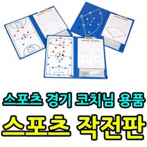 스포츠 경기시 코치 감독님 용품 스포츠 작전판, KW 농구 야구 축구 작전판-폴더형_농구작전판